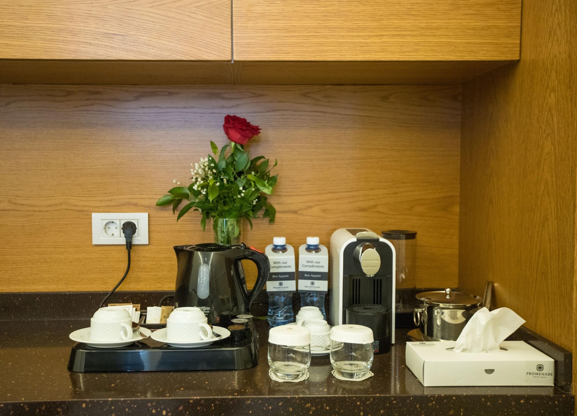 Promenade Hotel Баку Екстер'єр фото A Nespresso machine in a hotel room